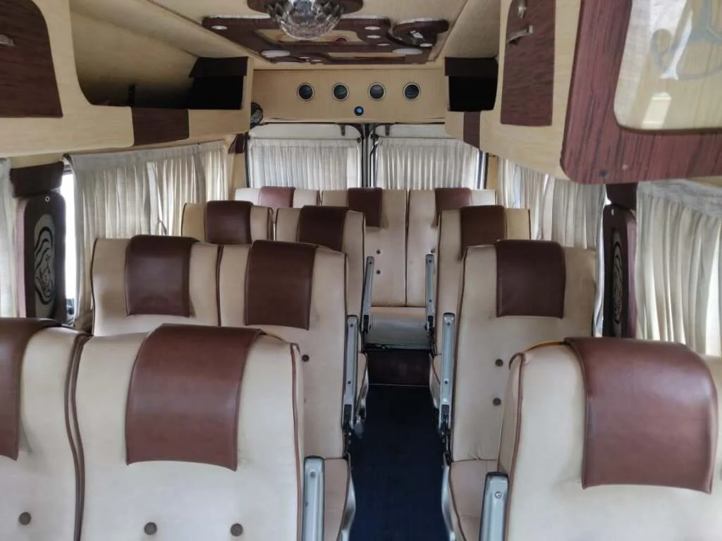 best tempo traveller in hyderabad